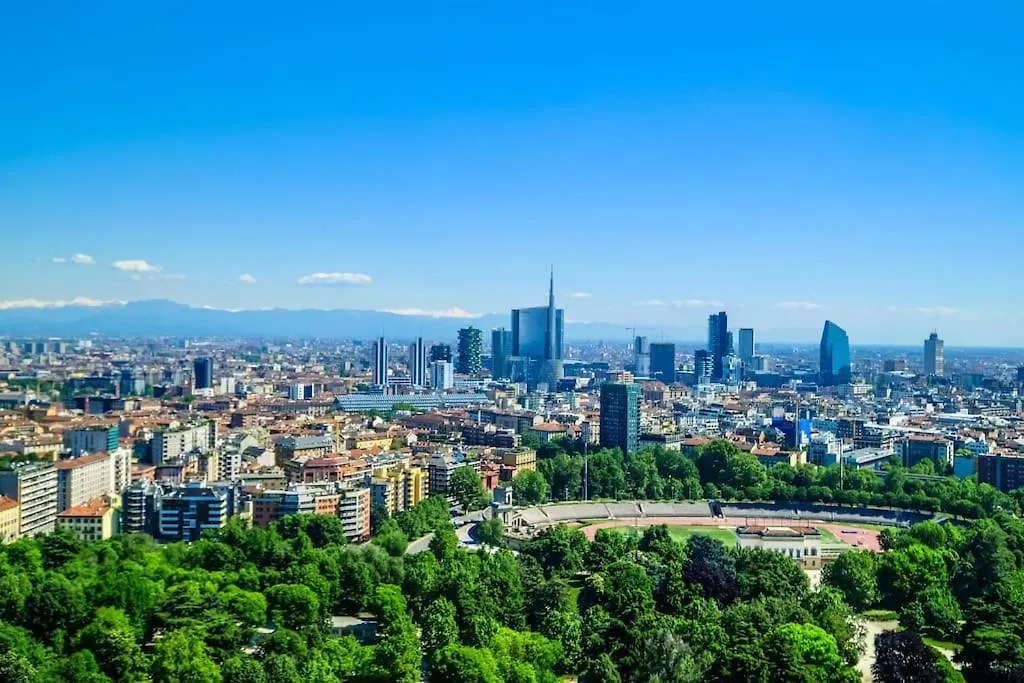 Affaccio Sul Verde Con Wifi & A/C Milaan Appartement